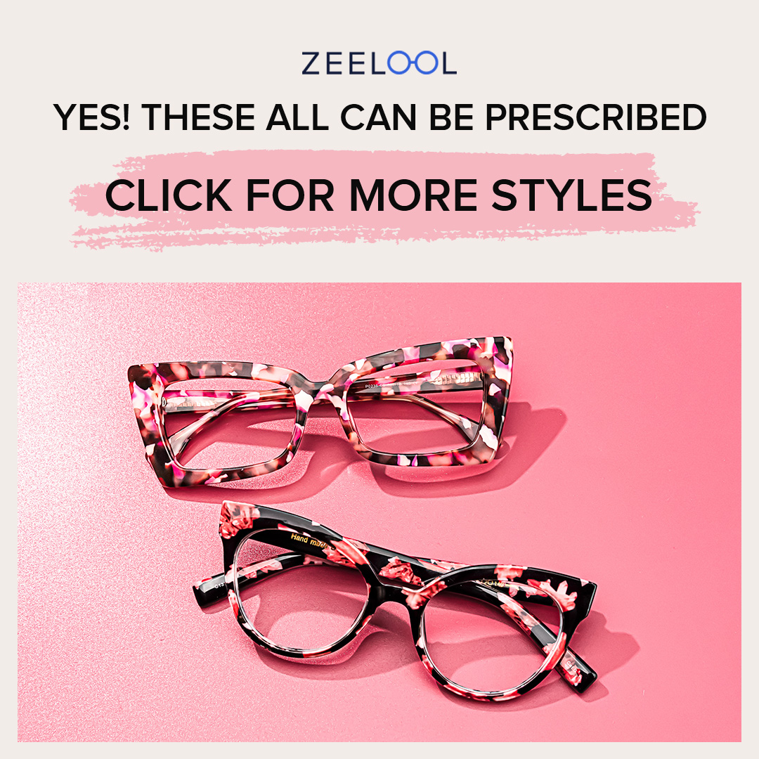 zeelool cat eye butterfly glasses