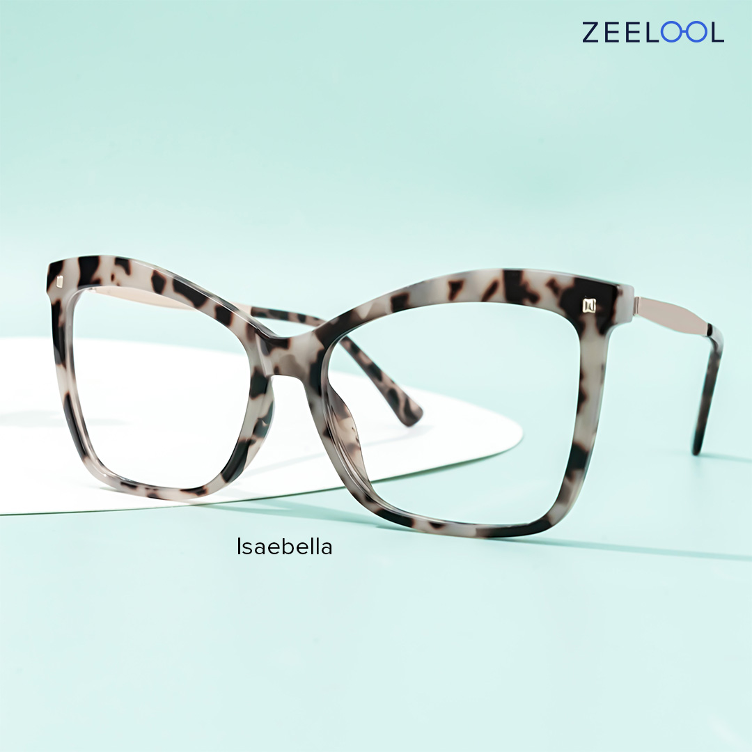 zeelool square frame glasses
